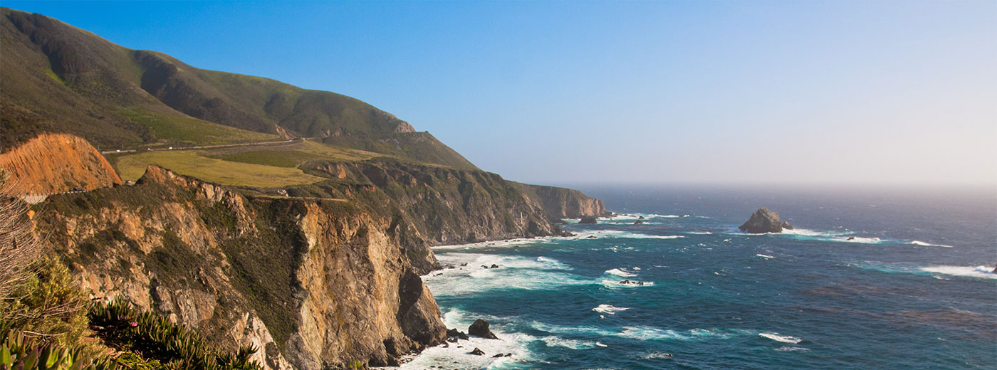 Seaside cliffs