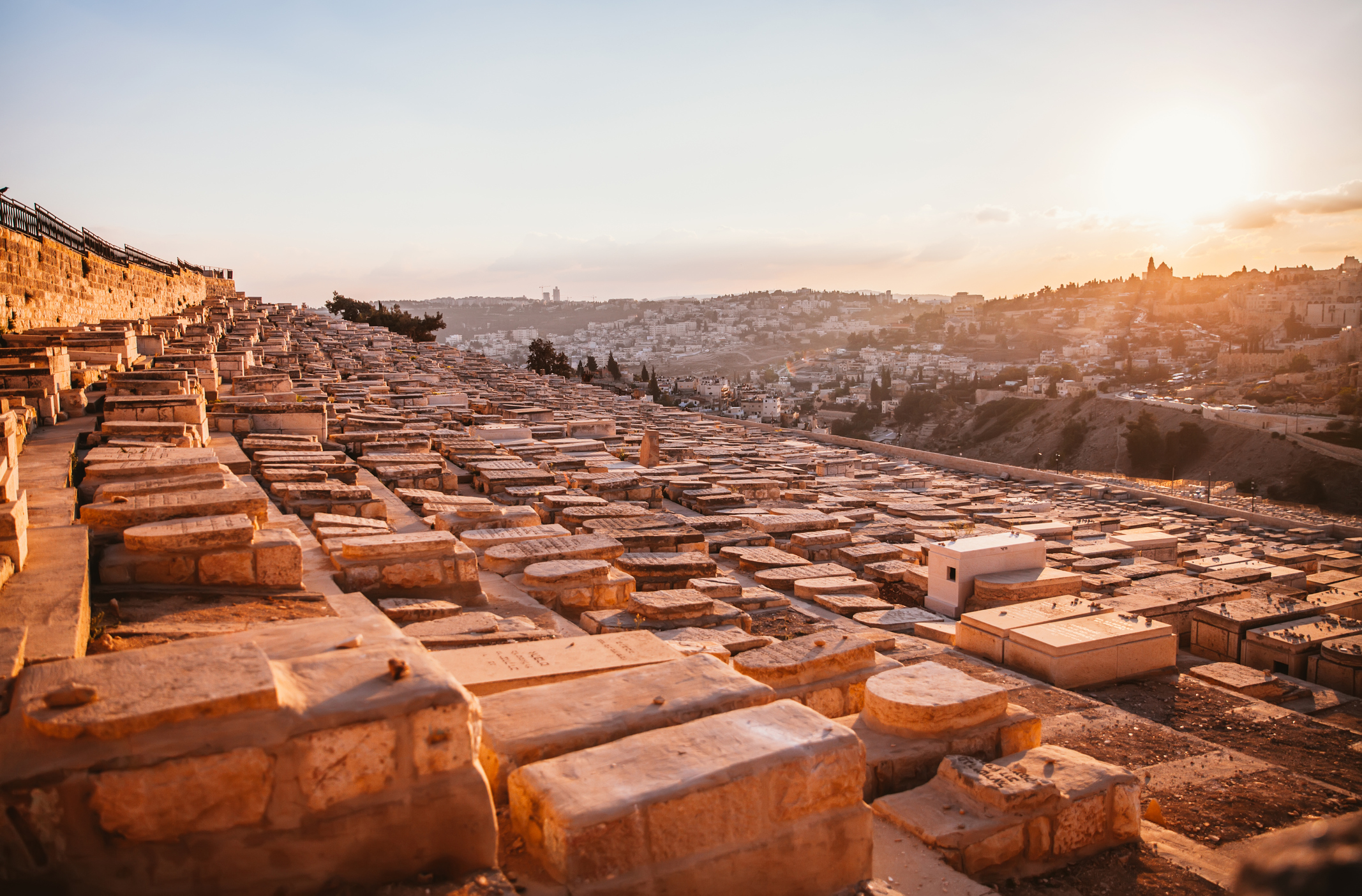 The panoramic view of Jerusalem,Israel.