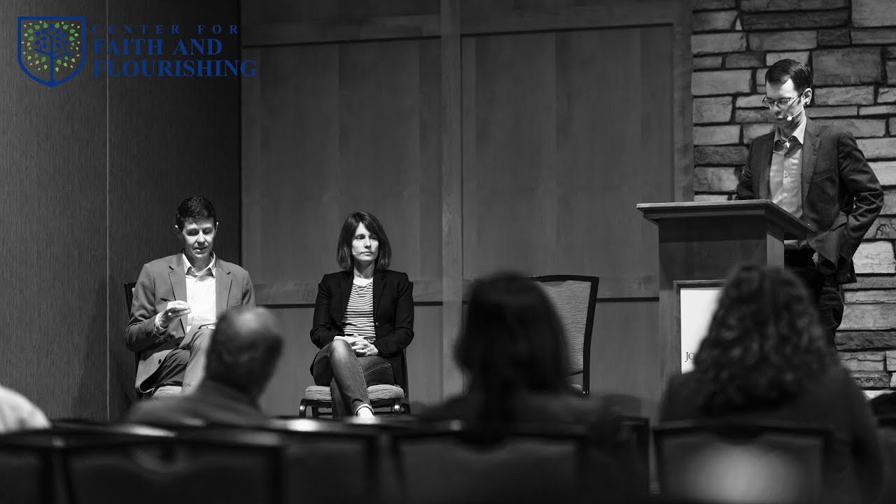 Black and white photo from the conference