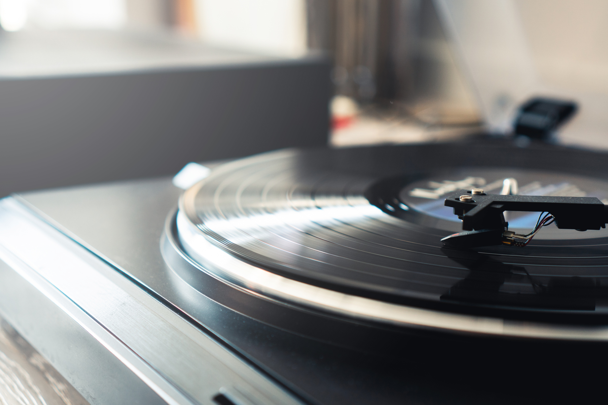 Playing vinyl records
