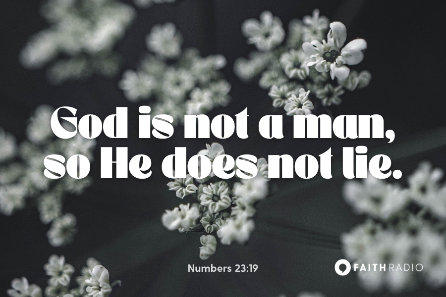 Numbers 23:19